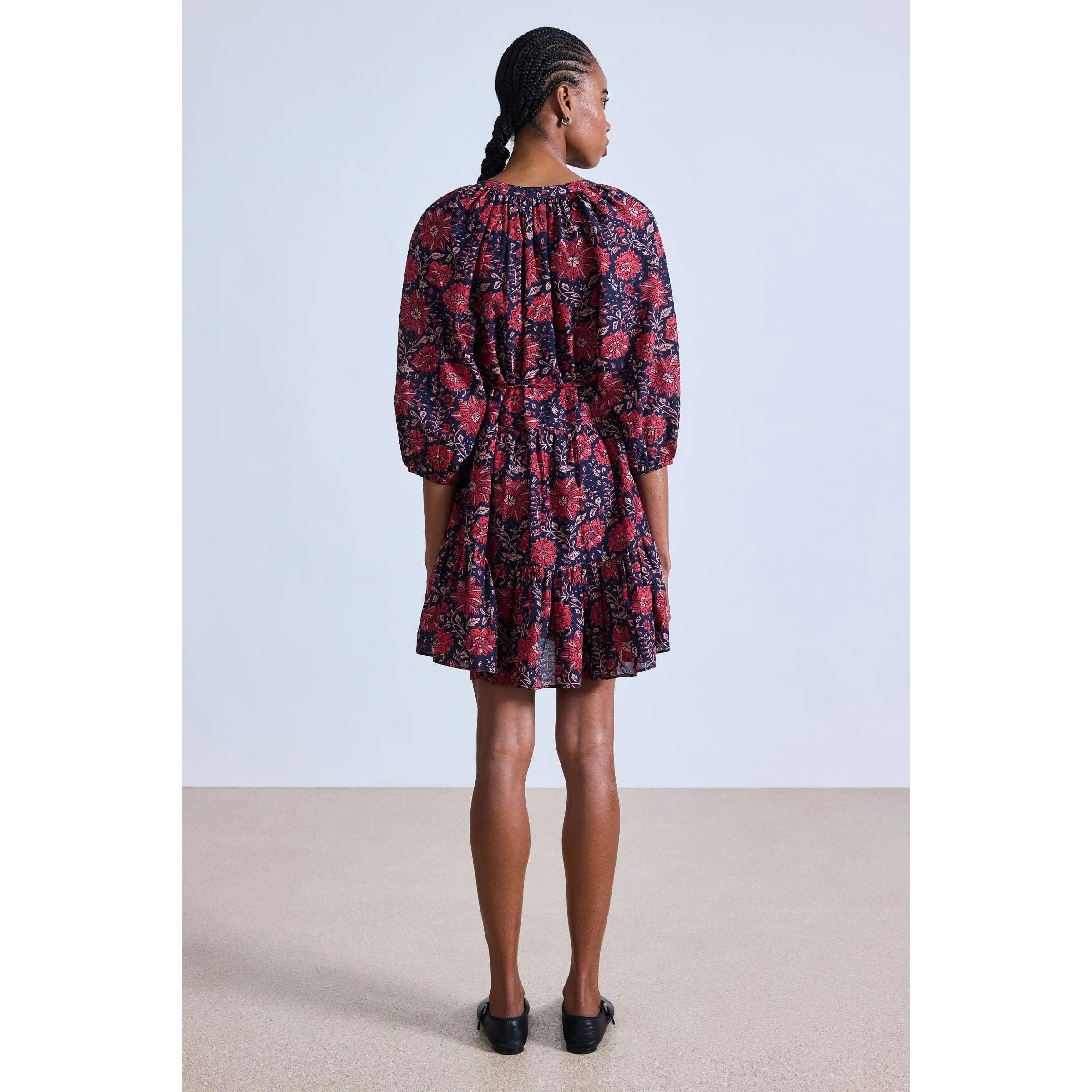 Apiece Apart Mini Mitte Dress Heritage Scarlet