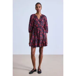Apiece Apart Mini Mitte Dress Heritage Scarlet