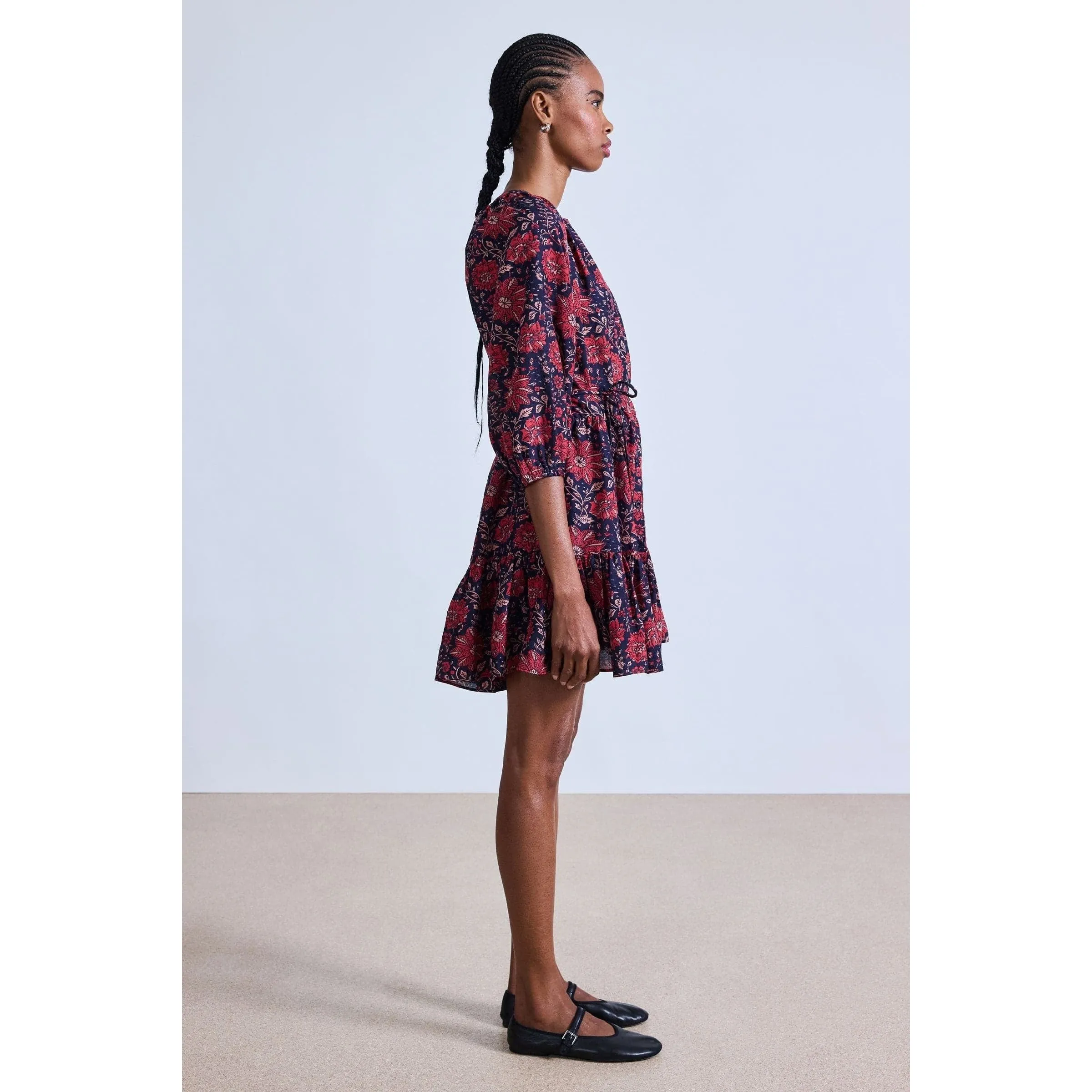 Apiece Apart Mini Mitte Dress Heritage Scarlet