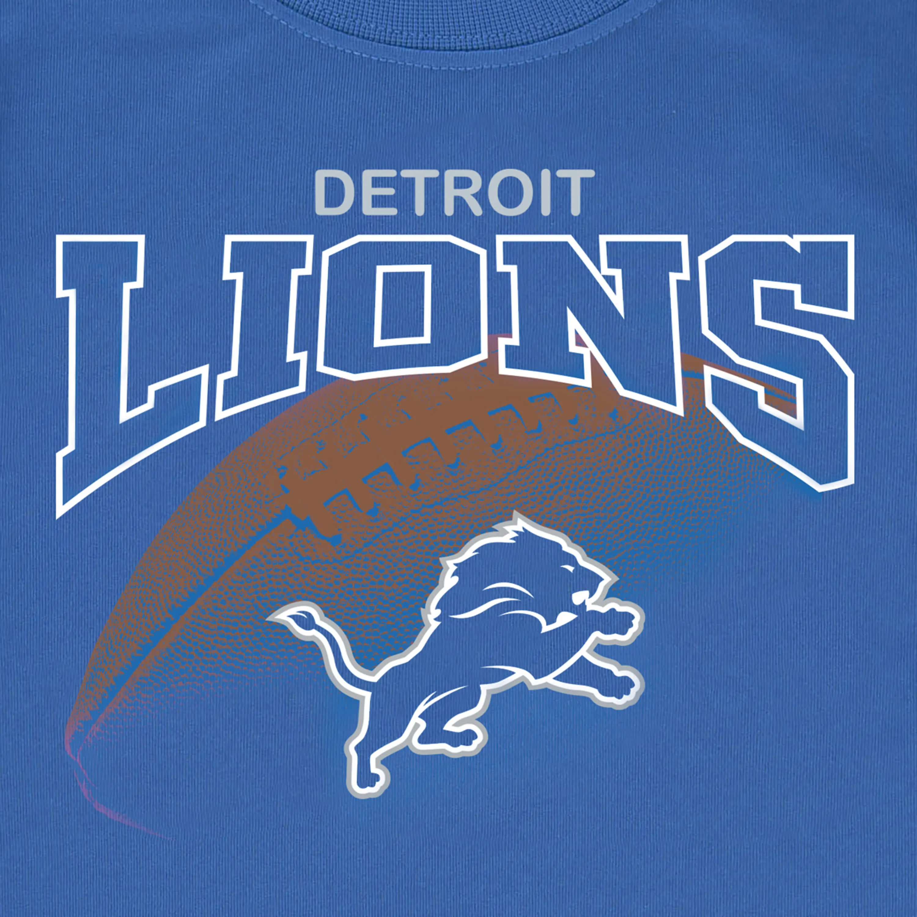 Detroit Lions Boys Short Sleeve Tee Shirt