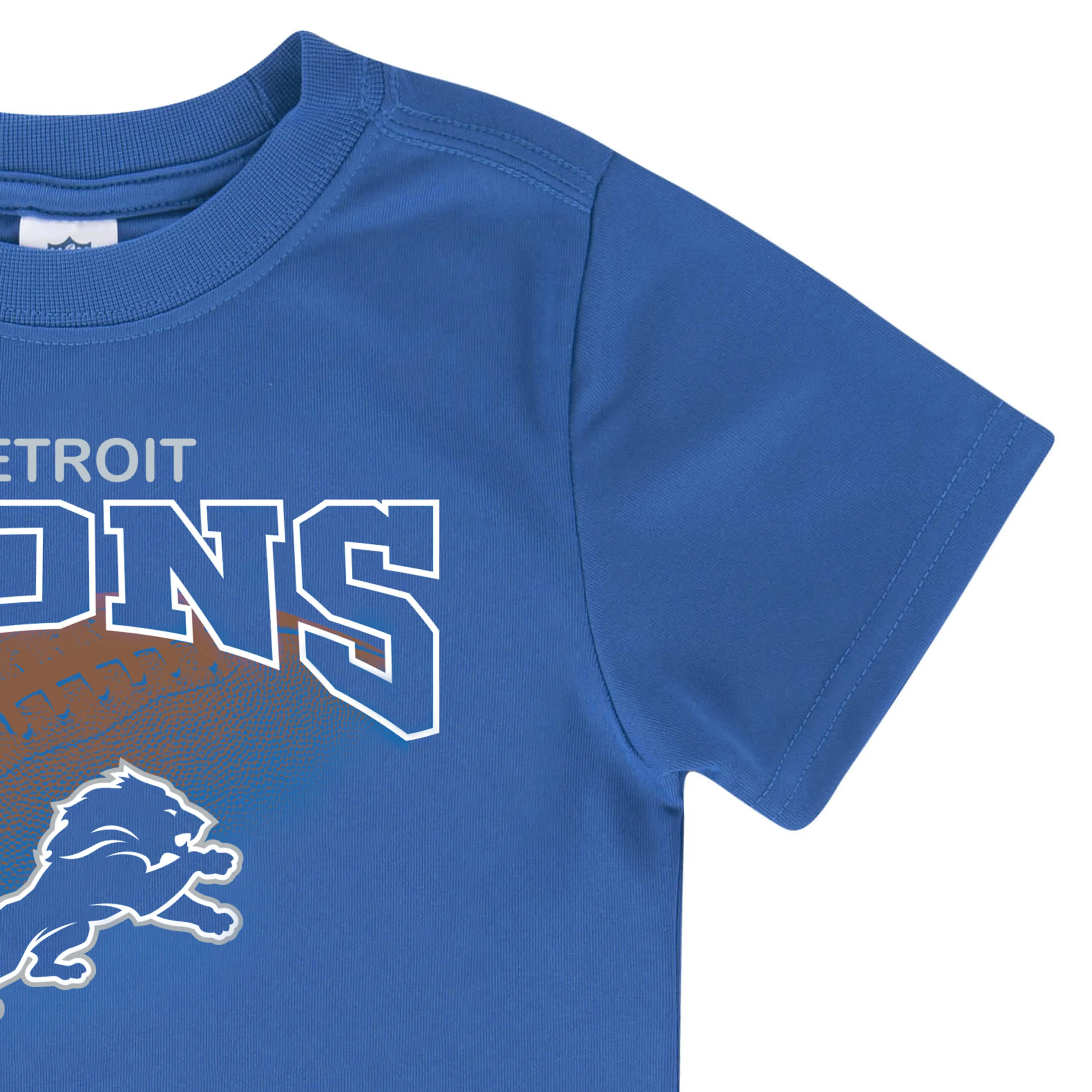 Detroit Lions Boys Short Sleeve Tee Shirt