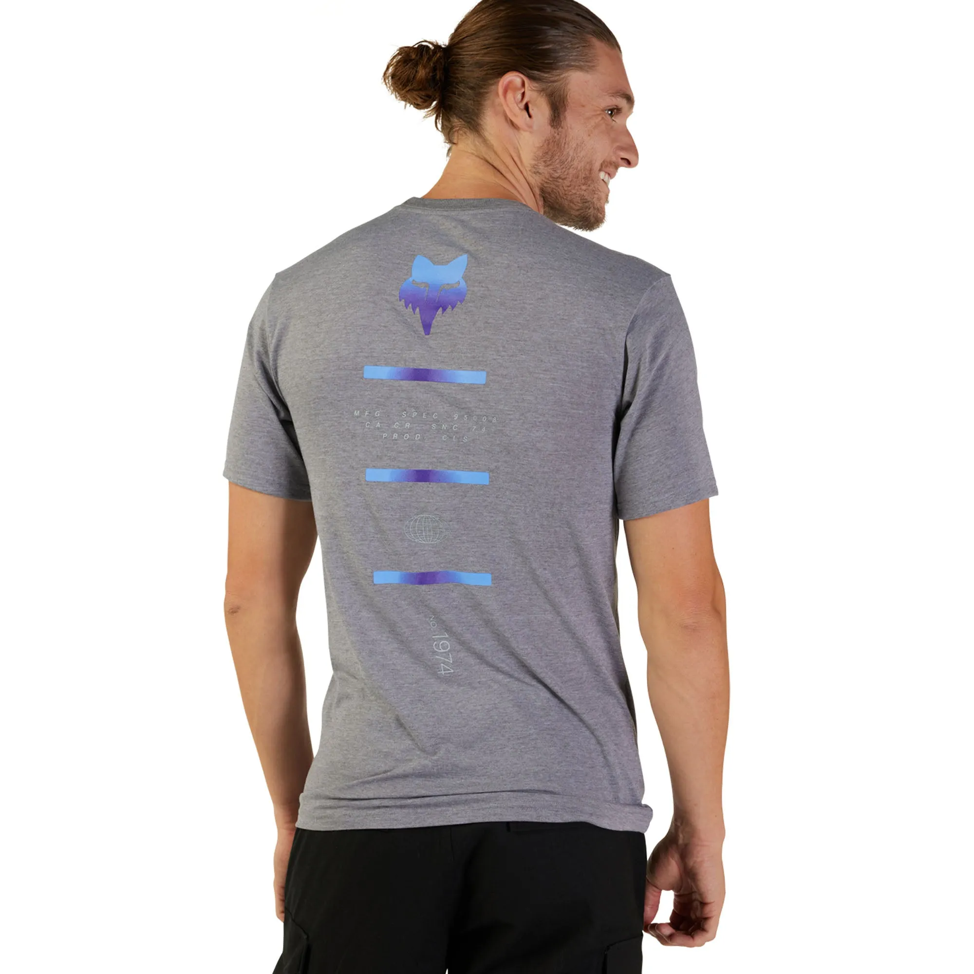Fox Racing Magnetic SS Tech T-Shirt Heather Graphite Grey