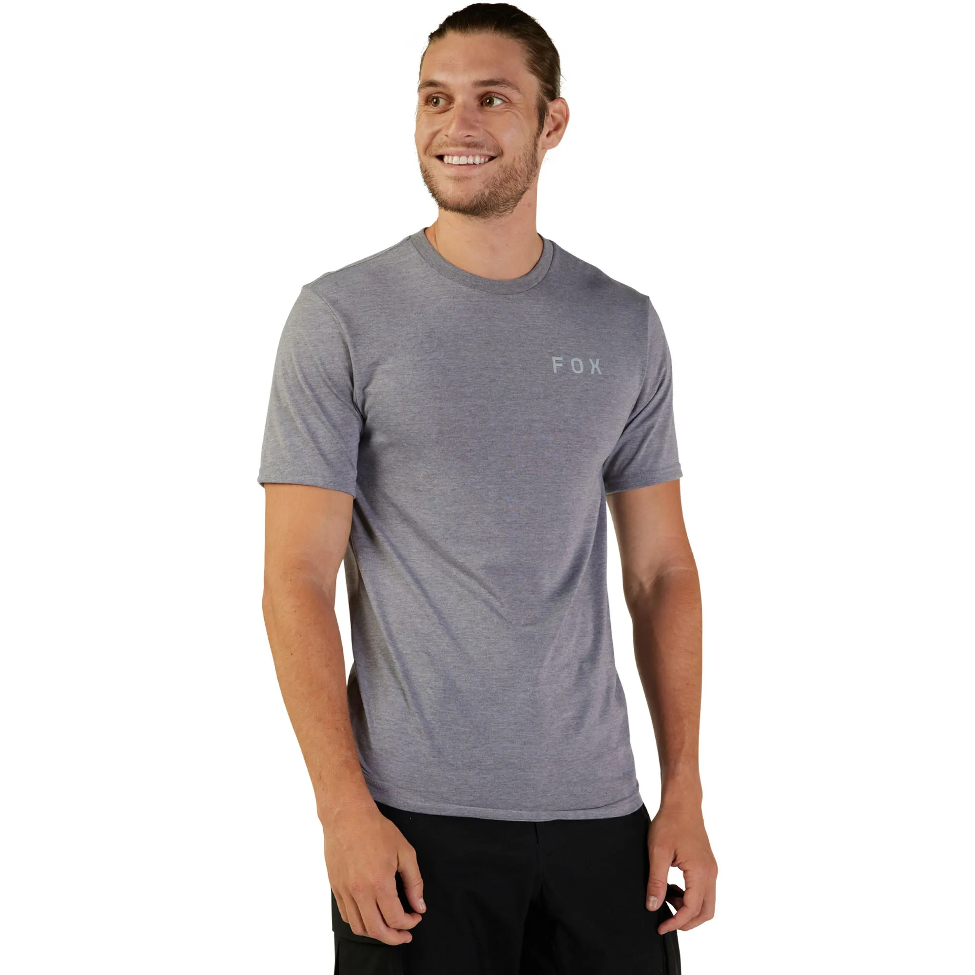 Fox Racing Magnetic SS Tech T-Shirt Heather Graphite Grey