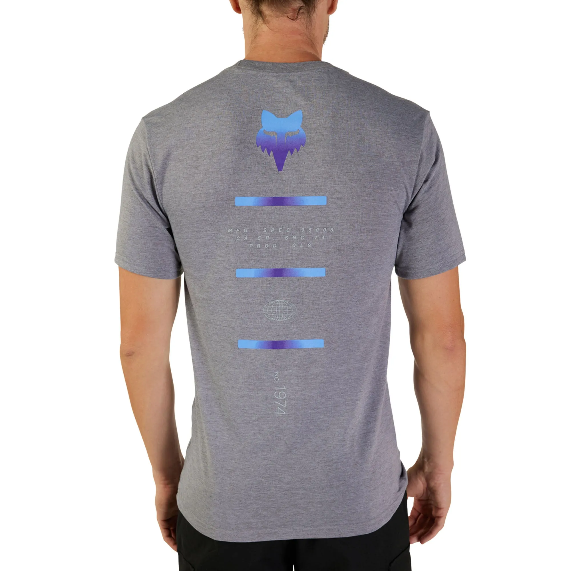 Fox Racing Magnetic SS Tech T-Shirt Heather Graphite Grey