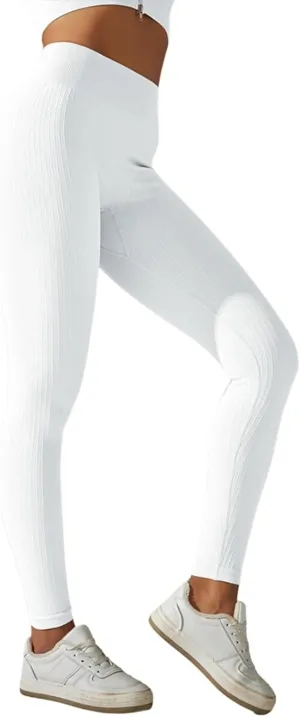 Leggings for Women Workout Leggings for Women Tummy Control Scrunch Leggings High Waist Butt Lifting Gym Active Pants