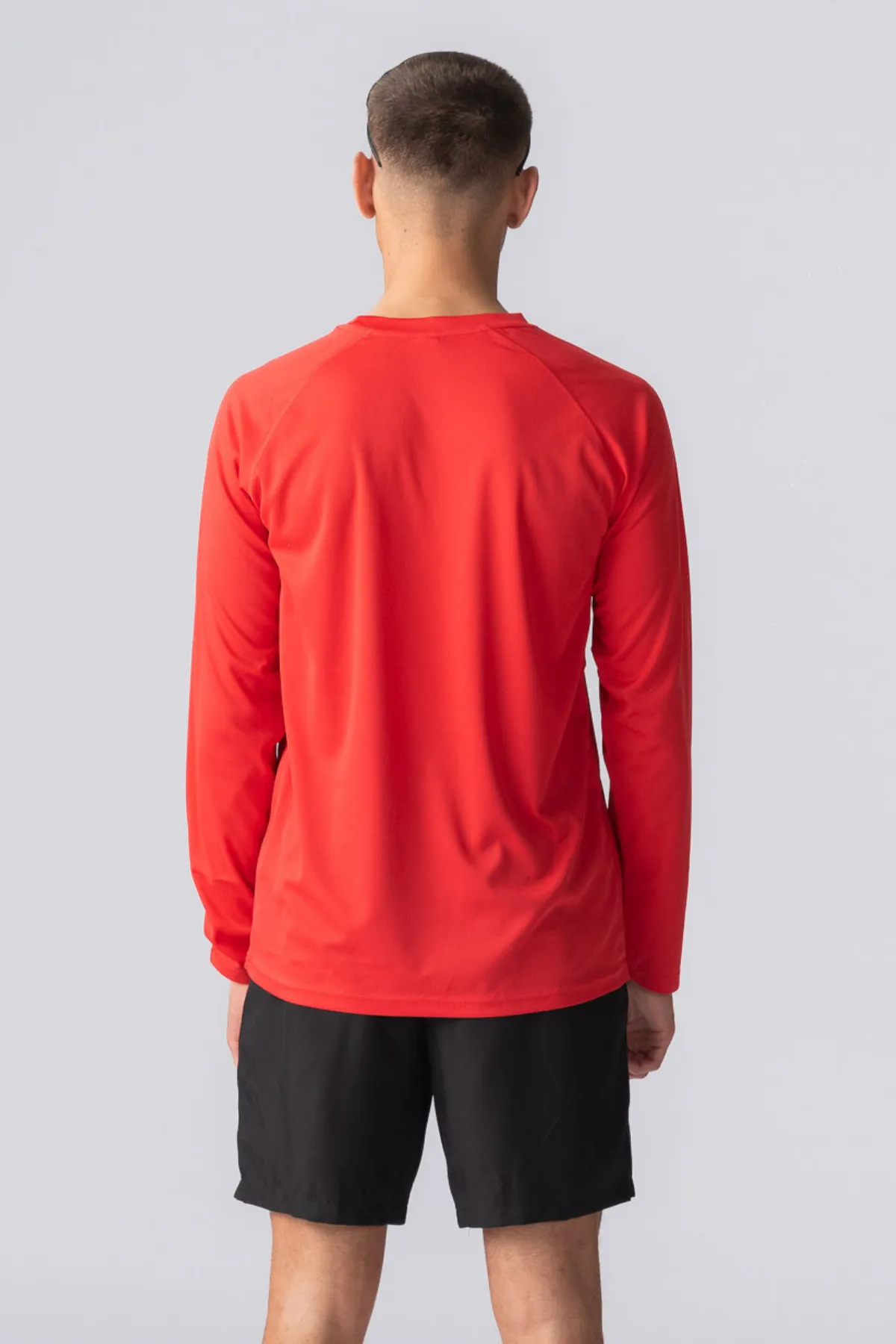 Long-sleeved Training T-shirt - Red