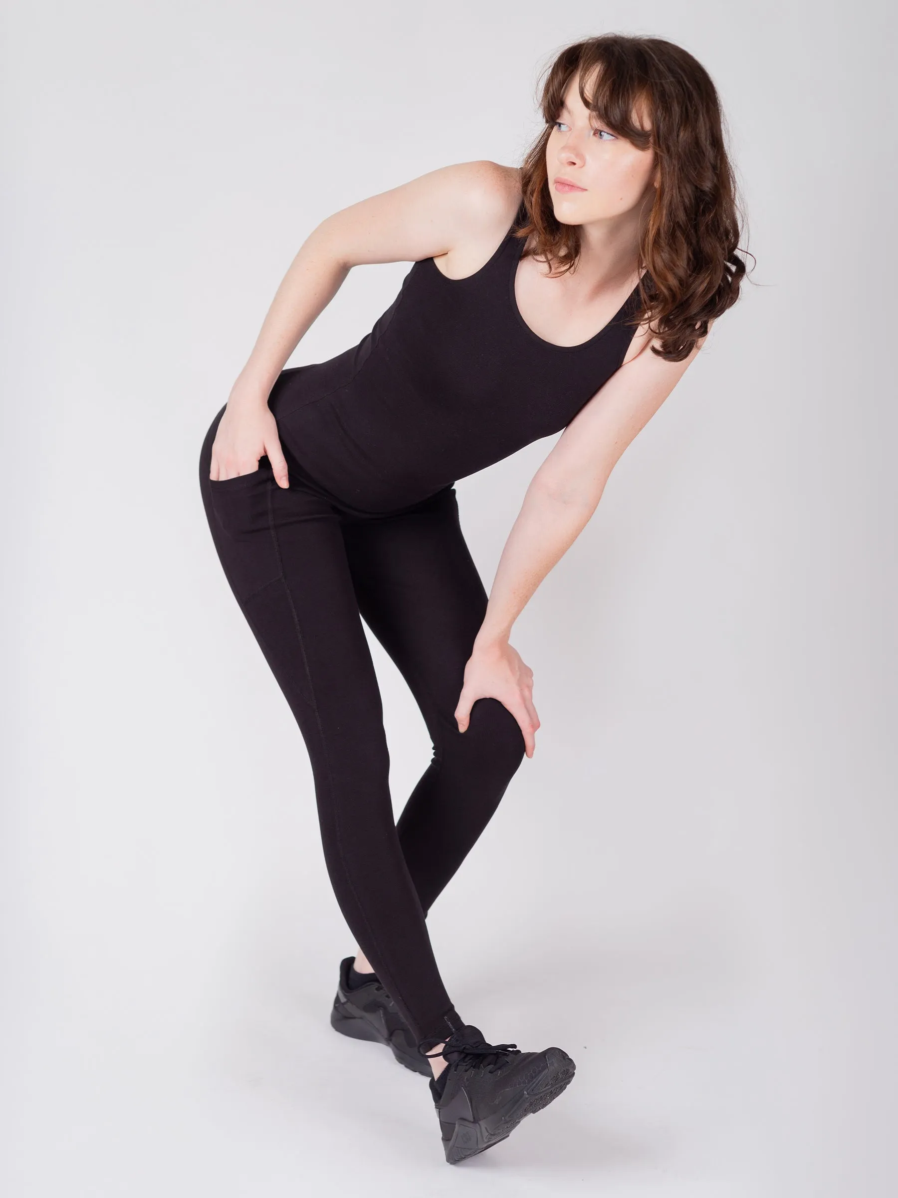 PlantTec™ Leggings | Eclipse Black
