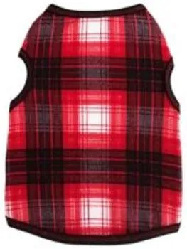 Red & Black Dog Tank