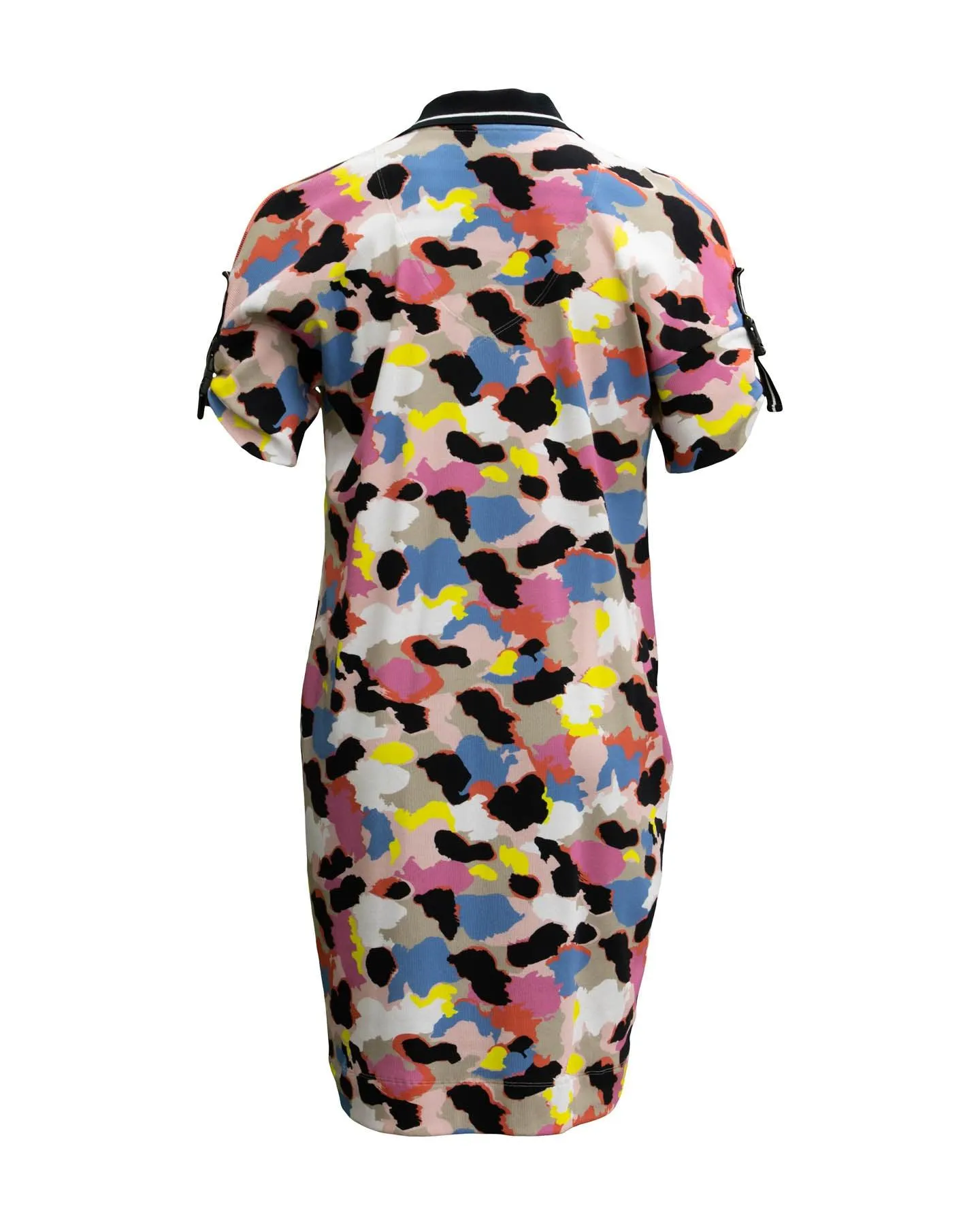 Ribbed Print T-Shirt Dress