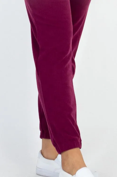 Ribbed Side Pocket Joggers