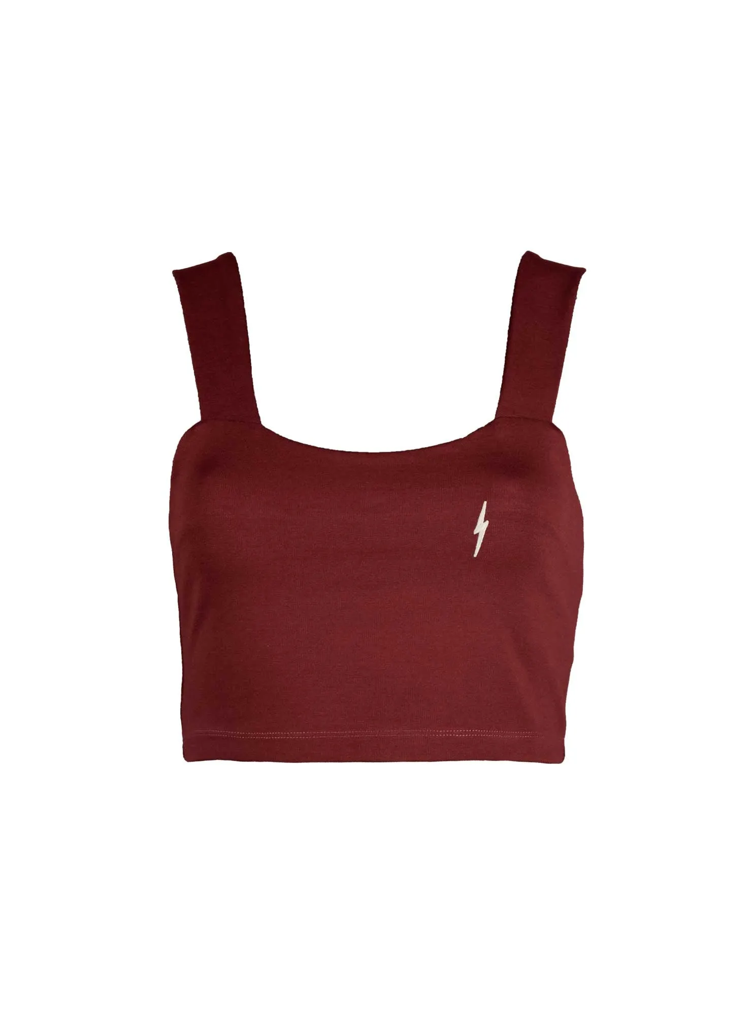 STRAPS TOP WITH SQUARE NECKLINE