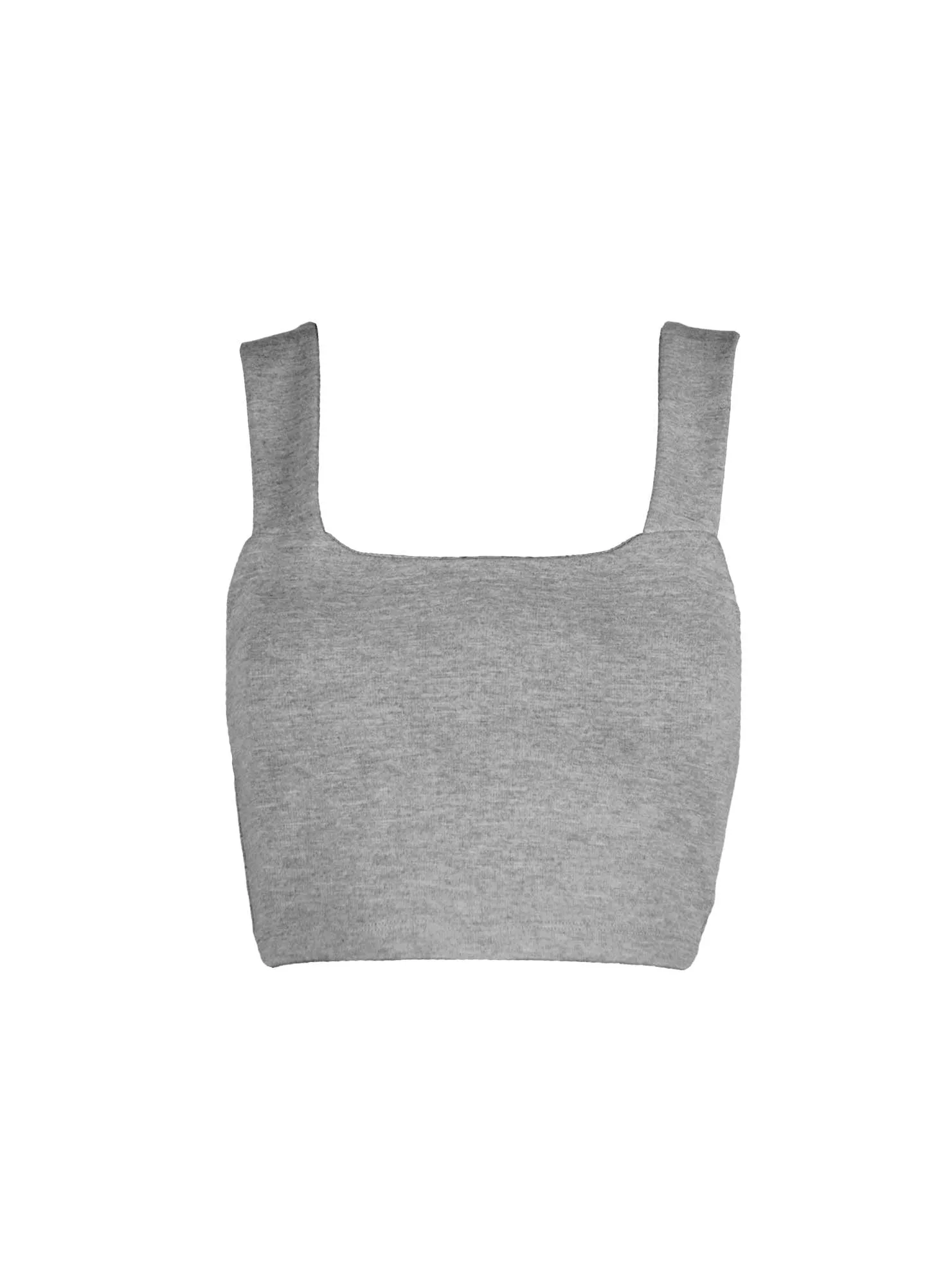 STRAPS TOP WITH SQUARE NECKLINE