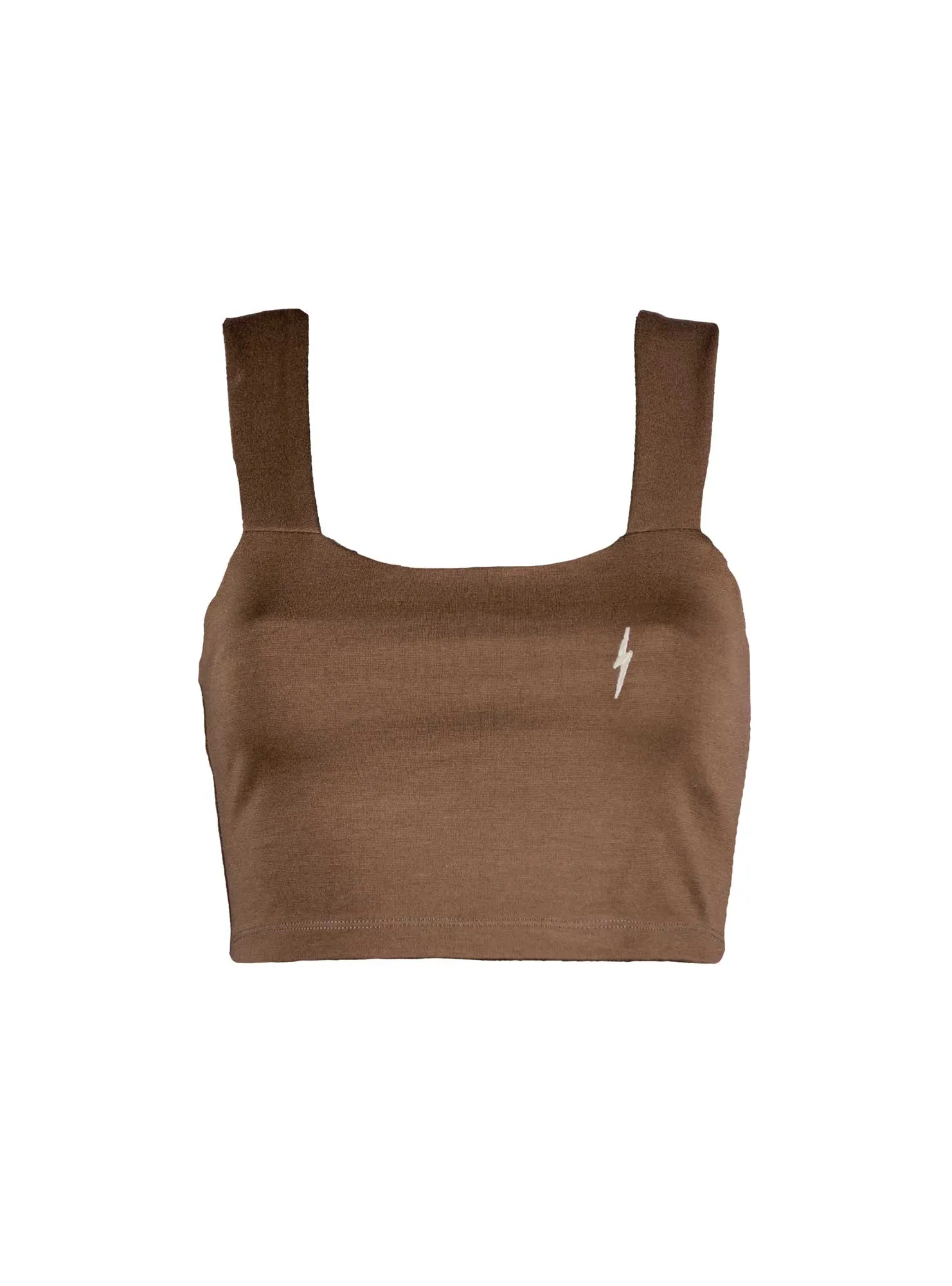 STRAPS TOP WITH SQUARE NECKLINE