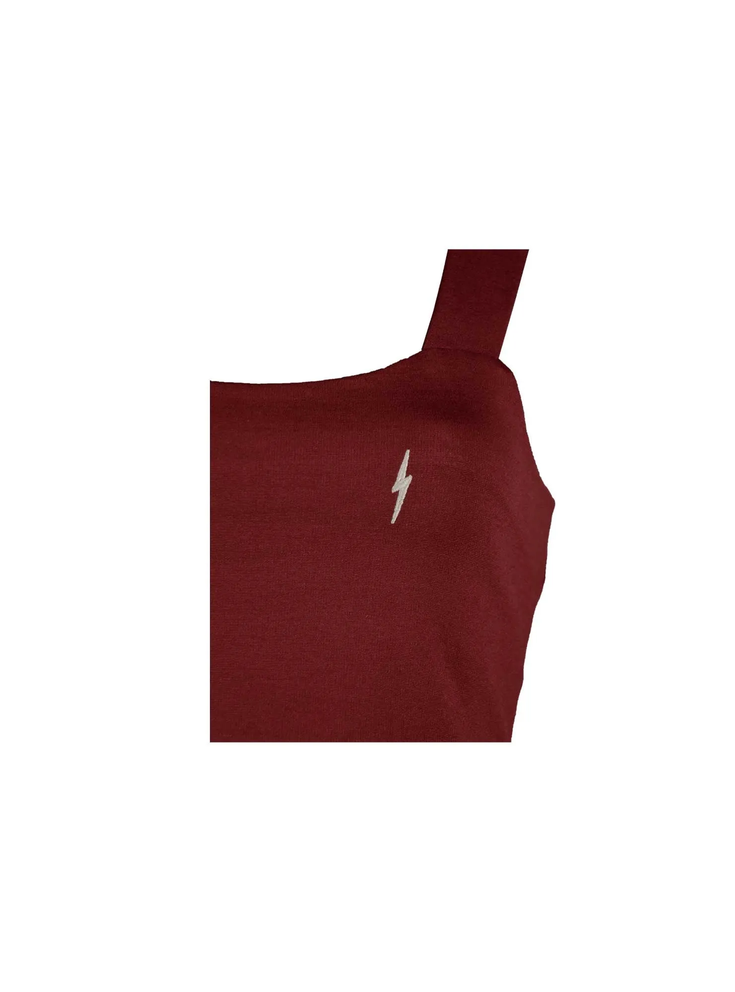 STRAPS TOP WITH SQUARE NECKLINE