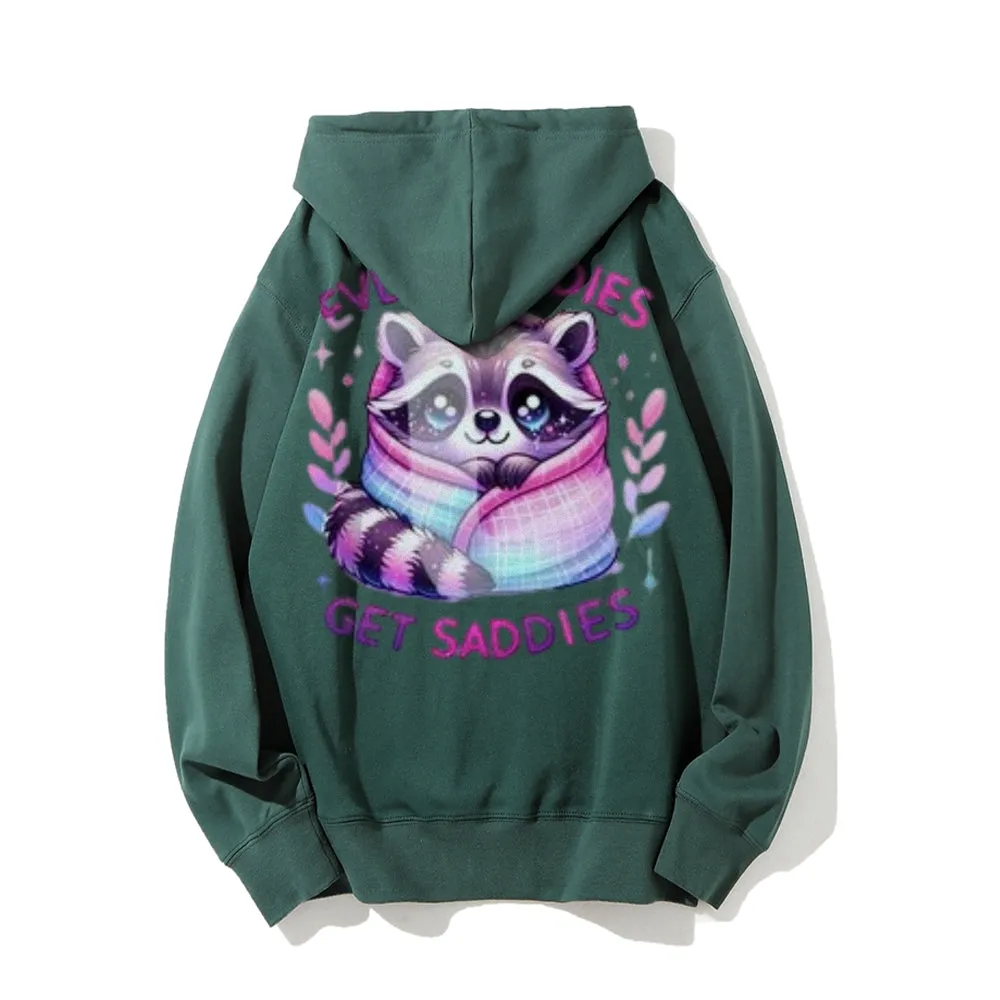Women Cute Saddie Baddie Cat Graphic Hoodies